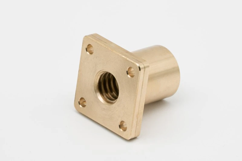 Brass Trapezoidal Screw Nut Brass Trapezoidal Screw Nut