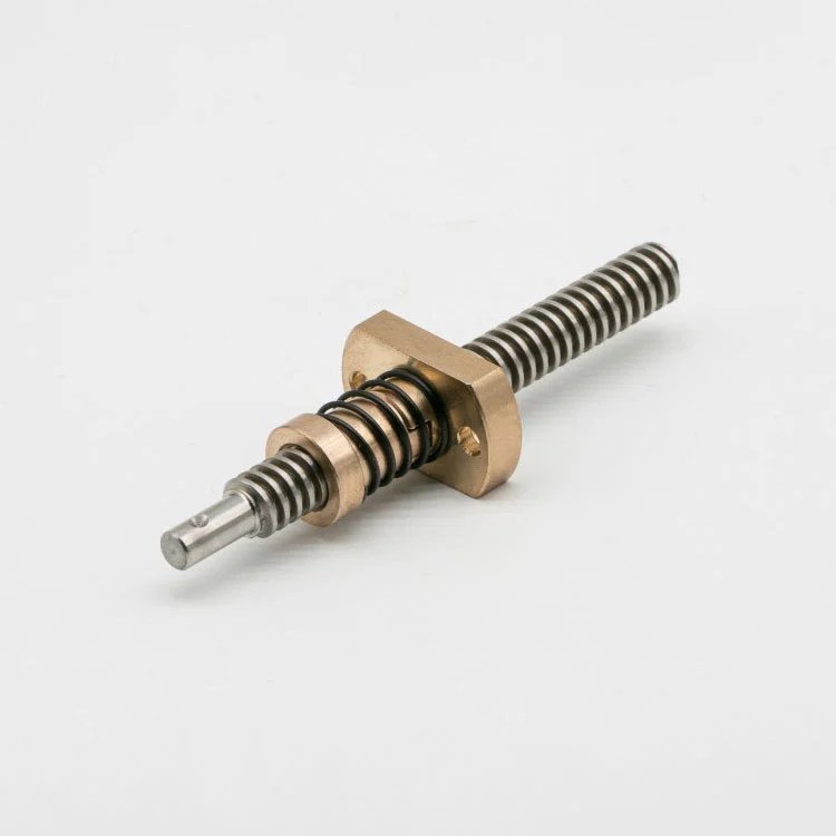 Spring Dimuat Anti-Backlash Nut kanggo CNC Machine